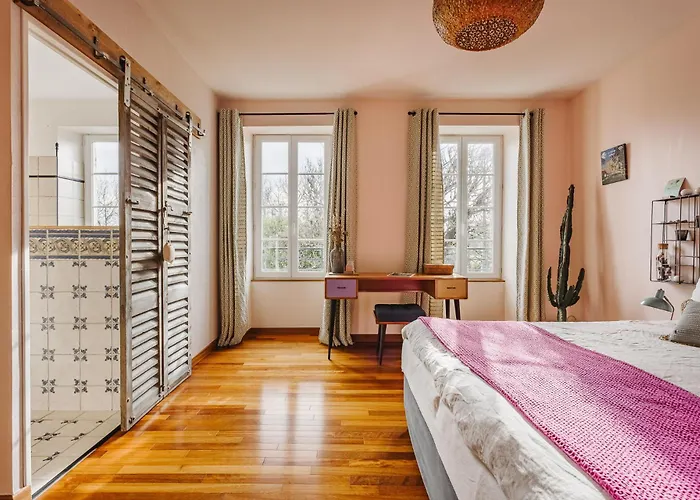 Le Clos De - 2 De Charme 5 Etoiles - Le Caribou & Le Hermione Semesterbostad Landrais